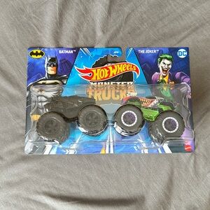 Hot Wheels Batman vs. Joker Monster Truck Set